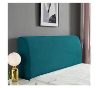 KIFSDLF Elastic Quilted Headboard Covers Corn Velvet Bed Head BedHead Cover Back for Home Hotel(Blue,180 cm Bed)