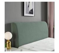 KIFSDLF Elastic Quilted Headboard Covers Corn Velvet Bed Head BedHead Cover Back for Home Hotel(Dark Green,150 cm Bed)