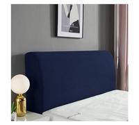 KIFSDLF Elastic Quilted Headboard Covers Corn Velvet Bed Head BedHead Cover Back for Home Hotel(Dark Blue,200 cm Bed)