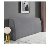 KIFSDLF Elastic Quilted Headboard Covers Corn Velvet Bed Head BedHead Cover Back for Home Hotel(Light Gray,220 cm Bed)