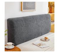 KIFSDLF Headboard Cover Elastic Soft Bedside Bed Head Back Protection(Dark Gray-1,1.2m)