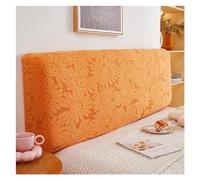 KIFSDLF Headboard Cover Elastic Soft Bedside Bed Head Back Protection(Orange,1.8m)