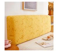 KIFSDLF Headboard Cover Elastic Soft Bedside Bed Head Back Protection(Yellow,2.2m)