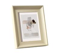 KIFSDLF Marco de fotos artístico tamaño múltiple, colgante pared Retro, marco resina borde ancho for poste mesa boda, 1 unidad(Baimuse,7 inch-12.7x17.8cm)