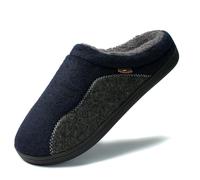 KIFSDLF Zapatillas De Casa Talla Grande 49 For Hombre, Pantuflas Cortas Felpa Ante Invierno For, Antideslizantes For Dormitorio, Zapatos Interior Suaves For Pareja For(Blue MS597,4546)