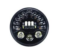 KIFWGIH Moto Faros Delanteros para R9T para R Nine T Faro LED Adaptativo De Luz Alta Y Baja para Motocicleta, Proyector 7 Pulgadas