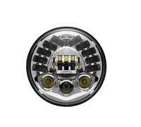 KIFWGIH Moto Faros Delanteros para R9T para R Nine T Faro LED Adaptativo De Luz Alta Y Baja para Motocicleta, Proyector 7 Pulgadas