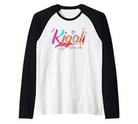 Kigali Rwanda | Vacation Travel Camiseta Manga Raglan
