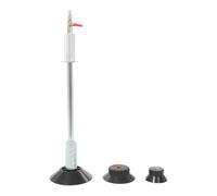 KigerNee Kit de reparación de abolladuras de aire comprimido para coche, 620 mm, sin pintura, con 3 ventosas (3 - 6 pulgadas), martillo neumático para coche, moto, carrocería, color plateado