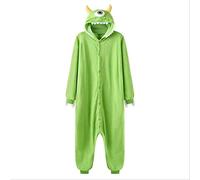 Kigurumis Onesie de Dibujos Animados Unisex Pareja en General Invierno Divertido Lindo Homewear Monstruo Animal Mono Festival S Mike