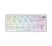 KiiBoom Phantom81 Lite - Teclado mecánico con 75% de junta, carcasa ABS + tecnología UV, teclado inalámbrico para juegos de 3 modos, retroiluminación RGB, programable QMK&VIA, intercambiable en