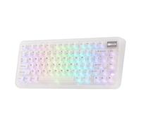 KiiBoom Phantom81 Lite - Teclado mecánico con 75% de junta, programable, QMK&VIA, teclado inalámbrico para juegos, retroiluminación RGB, carcasa ABS + tecnología UV, intercambiable en caliente para
