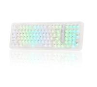 KiiBoom Phantom98 Lite 96% Teclado mecánico inalámbrico para juegos programable VIA teclado cremoso con junta, batería 8000 mAh, cambio en caliente, retroiluminación RGB, NKRO para Win/Mac