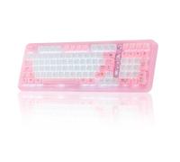KiiBoom Phantom98 Lite - Teclado mecánico inalámbrico 96% para juegos, programable, teclado cremoso con junta, batería de 8000 mAh, intercambio en caliente, retroiluminación RGB, NKRO para Win/Mac