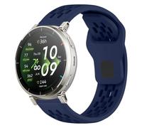 KiimLaa 20mm Correa Silicona para Amazfit Active 3 Premium/T-Rex 3 Pro 44mm | Pulsera Deportiva de Repuesto para Amazfit Cheetah 2 Pro/Amazfit Active 2/Active 2 Square/GTS 4/GTR Mini
