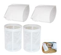 KiimSin 2pcs Pre Filter + 2pcs Filtro para Makita CL100 / 106/180 DCL180 Accesorios de aspiradora, Kit de reemplazo prefiltrado Parte 451208-3, Filtro Parte 443060-3