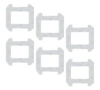 KiimSin 6 piezas de repuesto de paño de fregona para Dreame C1/ C1 Station limpiador de ventanas Robot accesorios de paño de limpieza,almohadillas de la mopa