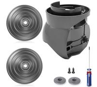 KiimSin Accesorio de rueda V-Ball + cabezal de limpieza de alto torque para Dyson V10 V11 V15 G5, accesorios para cabezal de aspiradora de alto torque de 100W