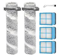KiimSin Cepillos Rodillo Accesorios para Bissell CrossWave OmniForce Edge 4076,4087,4000,4006,4007,4008,4017,3912,3999 Repuestos de Aspirador en Seco y Húmedo, 2 Cepillos Rodillo + 3 Filtros