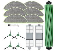 KiimSin Repuestos para iRobot Roomba 205 Dust Compactor Accesorios aspiradoras Robot, 1 Cepillo Principal, 6 paños, 2 filtros, 4 cepillos Laterales
