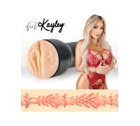 KIIROO Stroker Masculino Feel Kayley Gunner - Masturbador Moldeado de su Cuerpo Real - Vagina Realista para Hombres - Material Suave tipo Piel - Compatible con Keon y PowerBlow