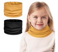 Kiiwah 2 Piezas Braga Cuello Niño, Pañuelos Cuello Niña Primavera Otoño Invierno Cálido Braga Cuello Niña Algodon Tubular Bufanda Niño Cuello para Niños Niñas 0-8 Años
