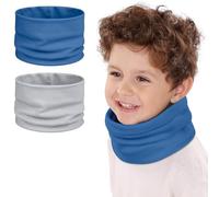 Kiiwah 2 Piezas Braga Cuello Niño, Pañuelos Cuello Niña Primavera Otoño Invierno Cálido Braga Cuello Niña Algodon Tubular Bufanda Niño Cuello para Niños Niñas 0-8 Años