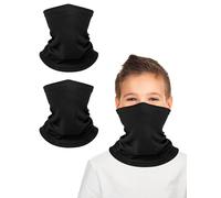 Kiiwah 2 Piezas Braga de Cuello Niños, Bufanda Pañuelos Cabeza de Invierno, Multifuncional Bragas de Cabeza para Niños y Niñas, Deporte Calentador de Cuello Mascarilla para Al Aire Ciclismo Esquí
