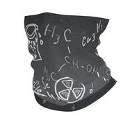 KIJ Dibujo científico escrito a mano impreso, Braga de cuello con protección solar, bandana para correr, andar en bicicleta, pescar y practicar deportes al aire libre.