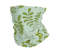 KIJ Los guisantes verdes se van de color azul, Braga de cuello con protección solar, bandana para correr, andar en bicicleta, pescar y practicar deportes al aire libre.