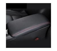 KIJKDSR Coche Caja Almacenamiento para M&azda 3 2019-2024 Coche Central Reposabrazos Funda Alfombrilla Cuero Consola Central Caja Portaobjetos Almohadilla Protectora (Red)