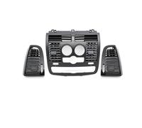 KIJKDSR Coche Central Izquierda Derecha Aire Acondicionado Ventilación Rejilla Cubierta Para Benz Para Vito W639 Para Viano W636 2004-2015 Coche Aire Acondicionado Ventilación(Model A 3PCS SET)