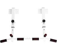 KIJyfgTR Barras de dominadas de Pared, Equipo de Fitness de Interior con Altura Ajustable(Bianco)