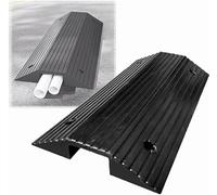 KIJyfgTR Bridge Ramp, Suitable For Porch Entrances, Non-Slip Rubber, Transition Threshold Ramp.