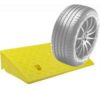 KIJyfgTR Car Ramp Plastic Ramp, Used For Lane Loading and Unloading Dock, Car Truck Wheelchair Movement(Giallo,50 * 13 * 3cm)