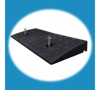 KIJyfgTR Car Ramp Plastic Ramp, Used For Lane Loading and Unloading Dock, Car Truck Wheelchair Movement(Nero,50 * 27 * 8cm)