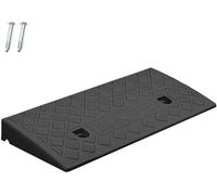 KIJyfgTR Car Ramp Plastic Ramp, Used For Lane Loading and Unloading Dock, Car Truck Wheelchair Movement(Nero,22 * 4cm)