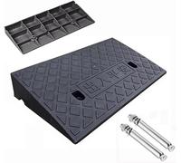 KIJyfgTR Car Ramp Plastic Ramp, Used For Lane Loading and Unloading Dock, Car Truck Wheelchair Movement(50x27x12cm(19.7x10.6x4.7in))