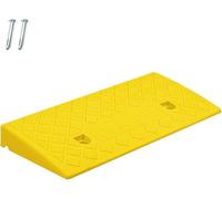 KIJyfgTR Car Ramp Plastic Ramp, Used For Lane Loading and Unloading Dock, Car Truck Wheelchair Movement(Giallo,27 * 10cm)