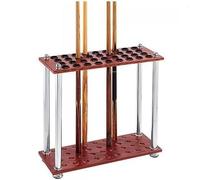 KIJyfgTR Práctico Soporte de Suelo for Tacos de Billar Que admite Varios Tacos de Billar, cañas de Pescar y Mucho más.(36 Holes)