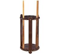 KIJyfgTR Práctico Soporte de Suelo for Tacos de Billar Que admite Varios Tacos de Billar, cañas de Pescar y Mucho más.(9 Holes)