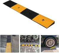 KIJyfgTR Rubber Curb Ramp, Vehicle Ramp, Loading Dock Sidewalk, Car Scooter, Bicycle, Motorcycle Curb Ramp