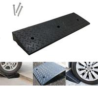KIJyfgTR Rubber Threshold Ramp, Car Ramp, Motorcycle Loading Dock, Truck Pickup Truck Threshold Ramp(30 * 14cm/11.8 * 5.5in)