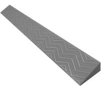 KIJyfgTR Threshold Ramp For Car Entrance, Disabled Ramp For Bathroom Entrance, Bicycle and Wheelchair Mobility(Grigio,100x12x5cm)