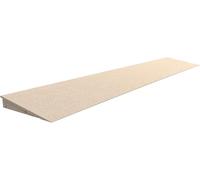 KIJyfgTR Threshold Ramp, Wheelchair Ramp, Household Plastic Ramp, Indoor Or Outdoor Supermarket Entrance(Brown,18 * 3.5cm/39.3 * 7 * 1.3in)