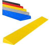 KIJyfgTR Wheelchair Ramp - Portable Threshold Ramp - Indoor Sweeping Robot Curb Ramp(Giallo,100x13x6cm)