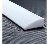 KIJyfgTR Wheelchair Threshold Ramp - Bathroom Water Barrier Curb Ramp Scooter and Sweeping Machine Ramp(H-1.2cm,L-50cm)