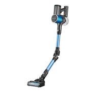 Kikasa Aspiradora Vertical Sin Cables 18.5V Plegable, 150W Potente, 3 Velocidades, Filtro HEPA, Cepillo con Luz LED y Depósito de 400 ml, hasta 35 min de Autonomía