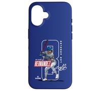 Kike Hernandez | Jugadores de béisbol de Los Ángeles D | MLBKH201M Carcasa para iPhone 16