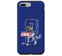 Kike Hernandez | Jugadores de béisbol de Los Ángeles D | MLBKH201M Carcasa para iPhone 7 Plus/8 Plus